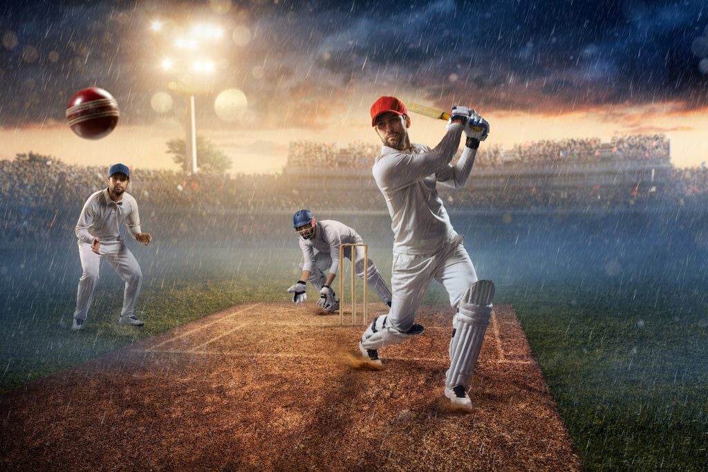 Cricket Sports betting Concept